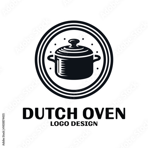 Dutch Oven Vector Logo Design