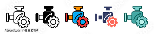 Engine multiple icon