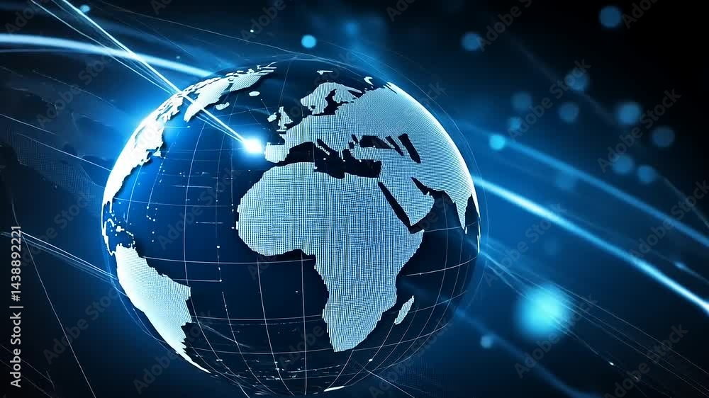Global Connectivity with Digital Networks Illuminated Global Connectivity with Digital Networks Illuminated