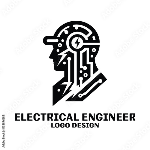 Electrical Engineer Vector Logo Design