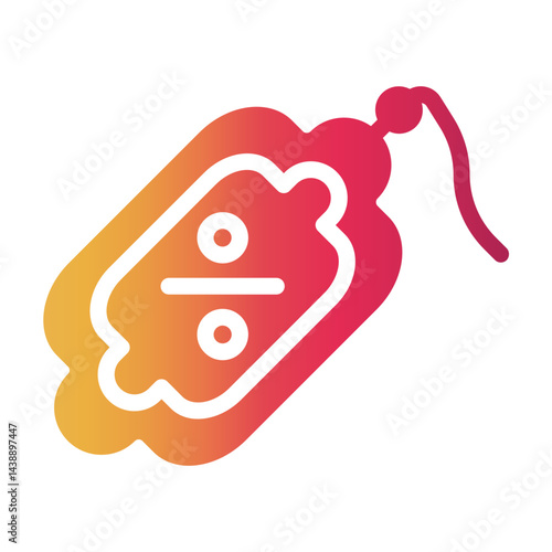 price tag Gradient icon