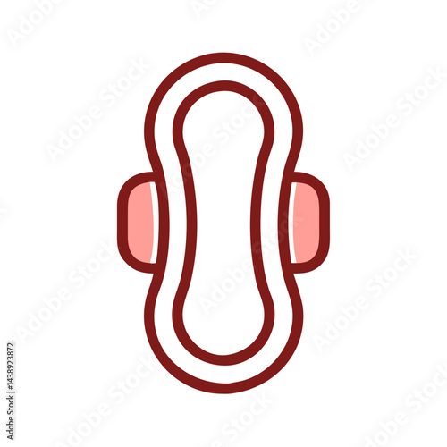 Sanitary Pad Personal Hygiene Icon Design