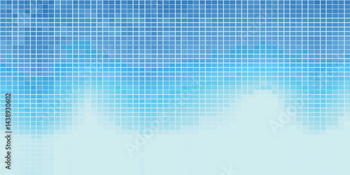 波　和紙　模様　背景　