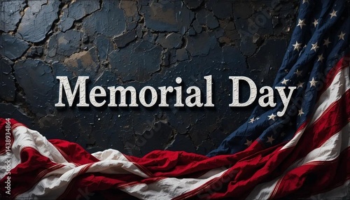 Memorial Day Background - Remember and Honor

