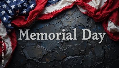 Memorial Day Background - Remember and Honor
