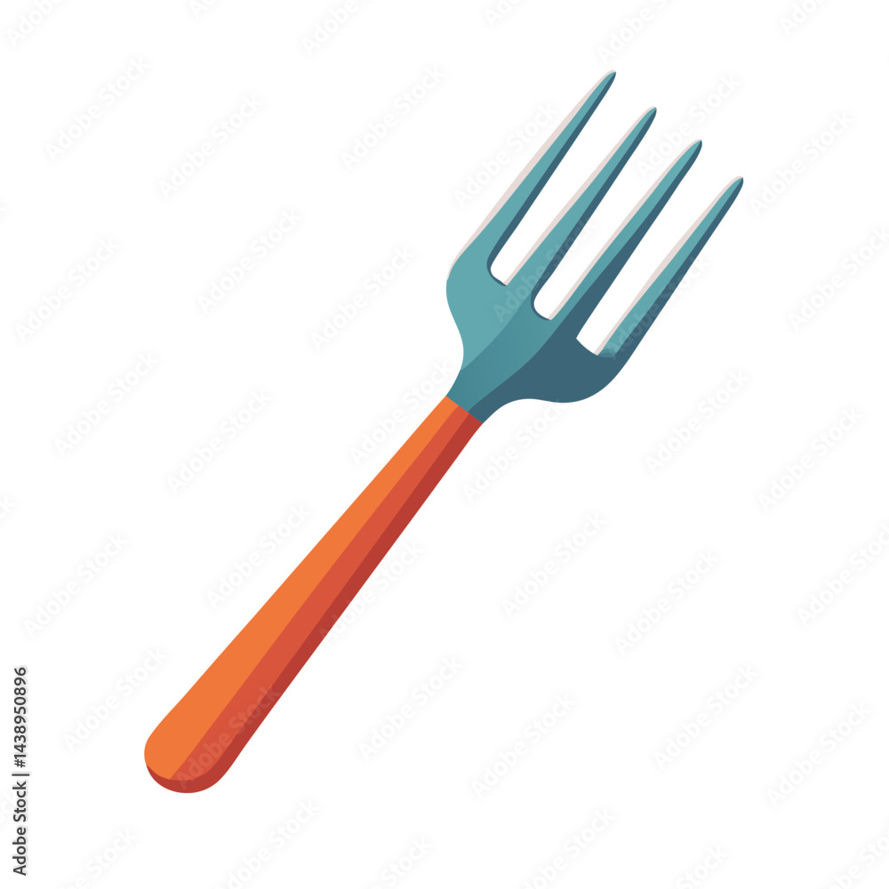 a fork with four prongs no background vector file. a fork with four prongs no background vector file.