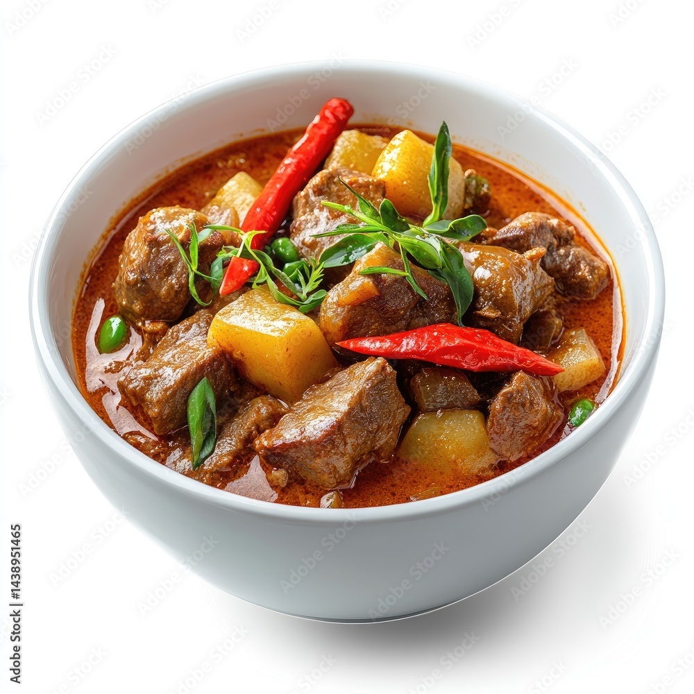 This is a hearty bowl of beef stew, a traditional cuisine featuring tender meat with vegetables and flavorful herbs This is a hearty bowl of beef stew, a traditional cuisine featuring tender meat with vegetables and flavorful herbs