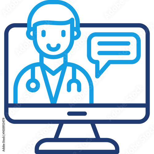 Doctor Consultation Icon