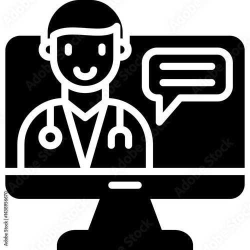 Doctor Consultation Icon