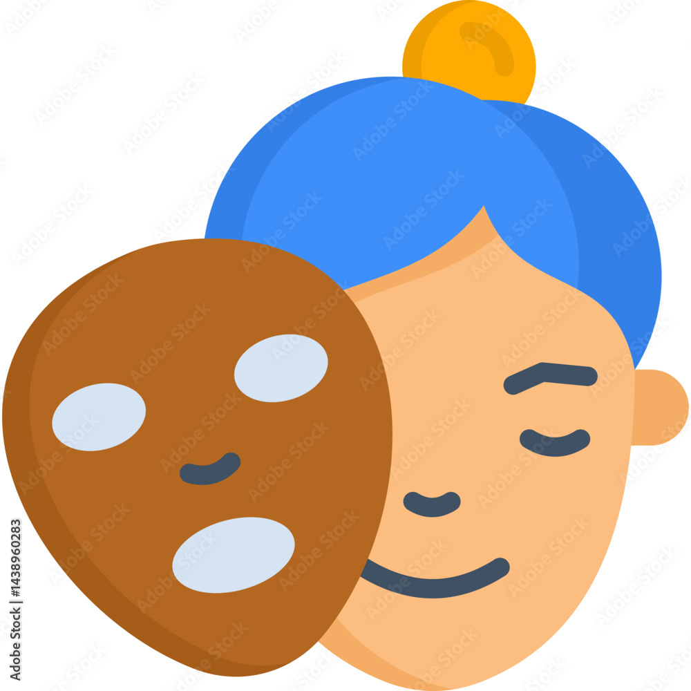 Fototapeta premium Face Mask Icon