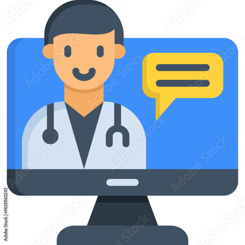 Doctor Consultation Icon