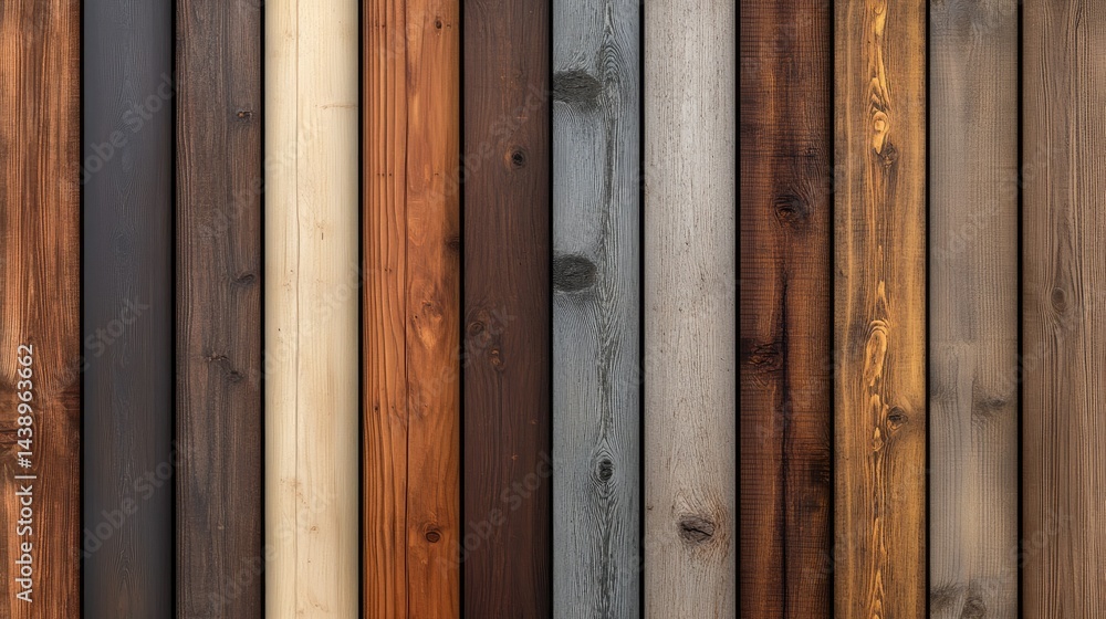 A collection of various wooden planks showcasing different textures. colors. and finishes. ideal for interior design. flooring. or woodworking projects A collection of various wooden planks showcasing different textures. colors. and finishes. ideal for interior design. flooring. or woodworking projects