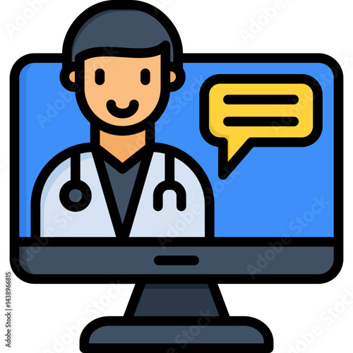 Doctor Consultation Icon