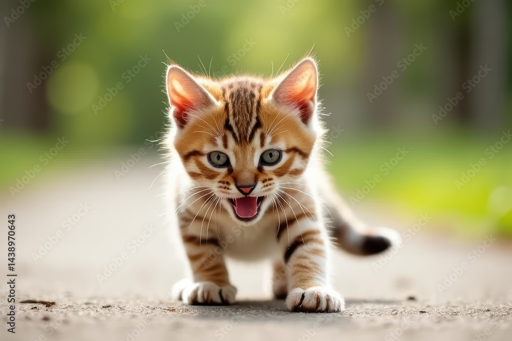 Playful Kitten and Outdoor Adventures Playful Kitten and Outdoor Adventures