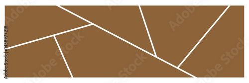 Photo collage template. Mood board grid. Square picture frame. Photography album layout. Vector illustration .EPS 20 .