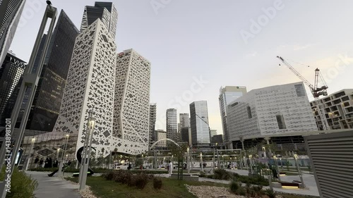 Riyadh Saudi Arabia Abdullah Financial District KAFD business towers, 16 septumber 2025.