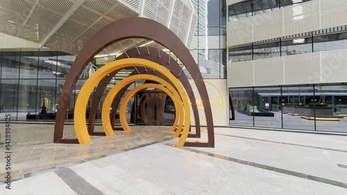 Riyadh Saudi Arabia Abdullah Financial District KAFD business towers, 16 septumber 2025.