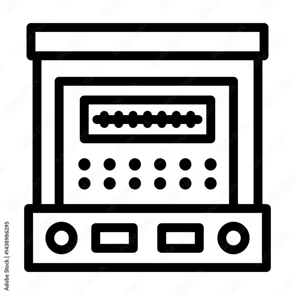 Obraz premium speaker Line Icon