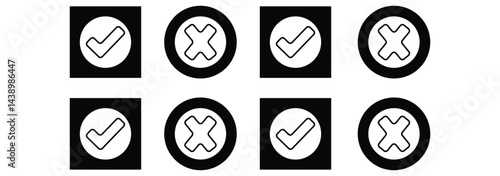  checkbox symbol sign vector illustration.