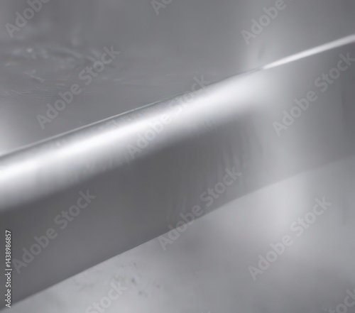 Shiny silver surface with subtle texture; ideal for tech & luxury projects , metallic, clean