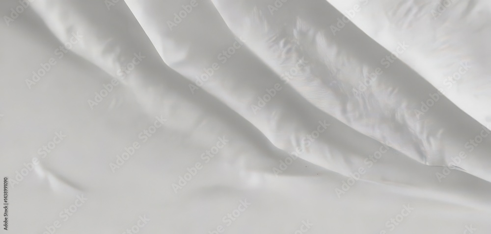 Obraz premium Soft, creased white paper texture Subtle fiber detail , creased paper, minimal, creased
