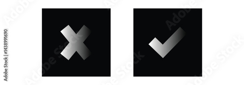  checkbox symbol sign vector illustration.