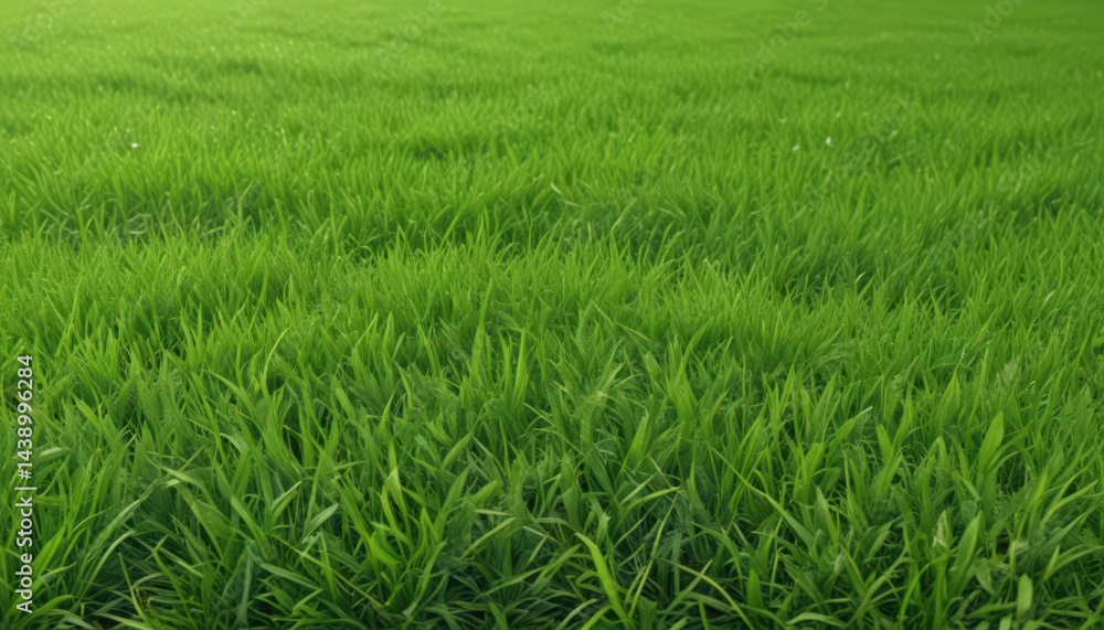 Obraz premium Bright, vivid green grass edge, perfect repeating texture , garden, greenery, vivid green