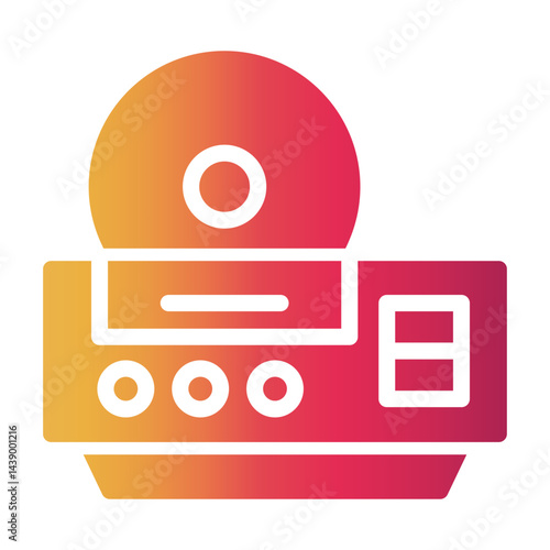 cd player Gradient icon