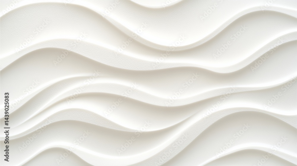 Elegant Waves: A mesmerizing, photorealistic view of fluid, undulating wave-like forms and soft curves, this image evokes serenity and artistic charm in a minimalist, modern style. Elegant Waves: A mesmerizing, photorealistic view of fluid, undulating wave-like forms and soft curves, this image evokes serenity and artistic charm in a minimalist, modern style.