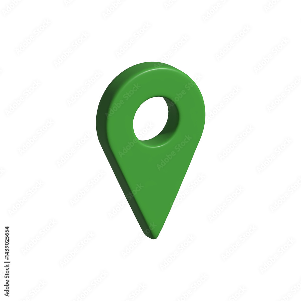 3d location pin 3d location pin