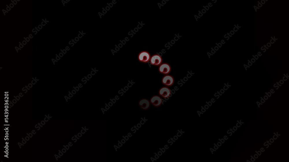 Abstract beautiful glowing neon frame circle loading icon animation background 4k video. Neon loading circle. Abstract beautiful glowing neon frame circle loading icon animation background 4k video. Neon loading circle.