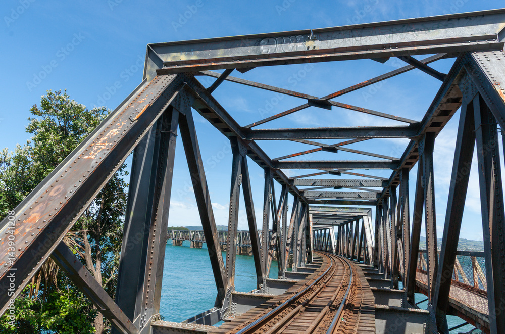Tauranga historic railway bridge