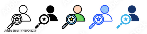 Review Icon Collection With Multiple Styles