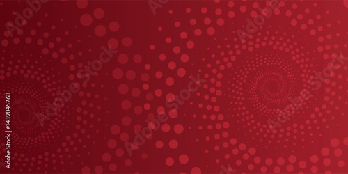 Red diagonal geometric shape with halftone. Modern background vector illustration
