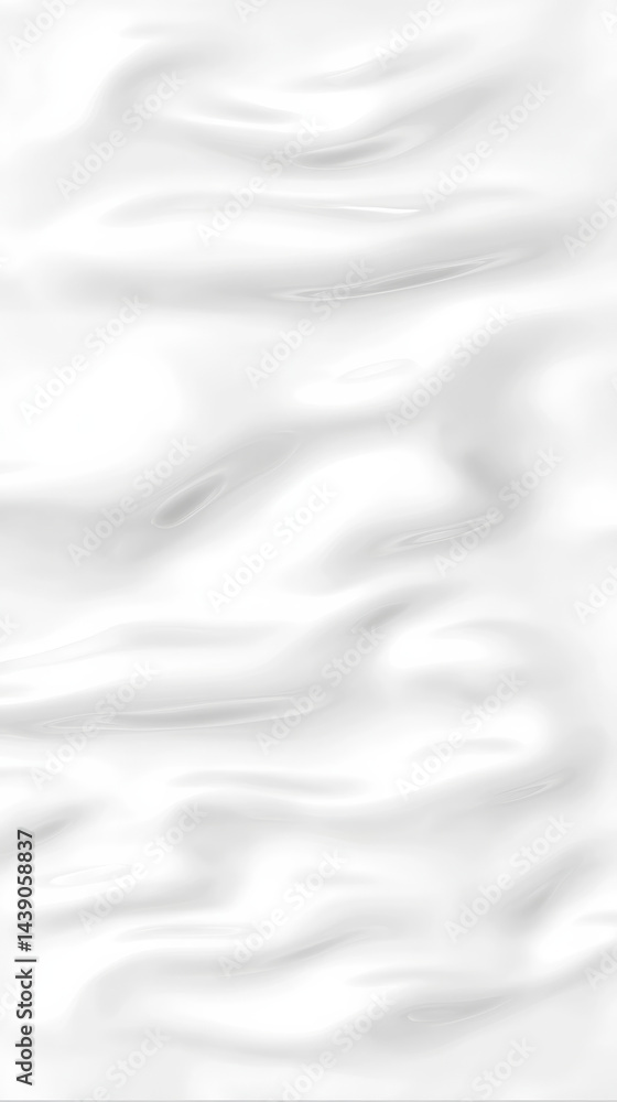Obraz premium smooth, abstract white background with subtle waves and textures creates sense of calm and simplicity. This minimalist design can be used for various creative projects