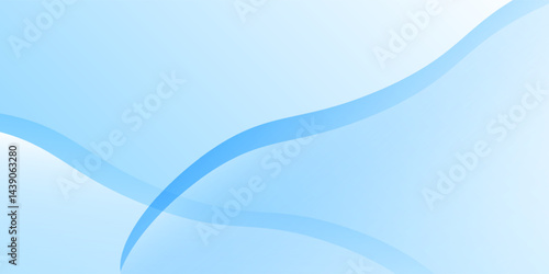 Modern white wavy glowing lines on a blue background. Futuristic digital high-technology pattern abstract modern design illustration