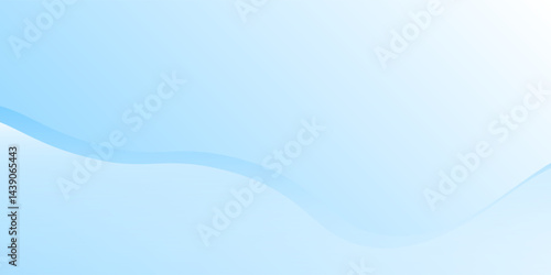 Modern white wavy glowing lines on a blue background. Futuristic digital high-technology pattern abstract