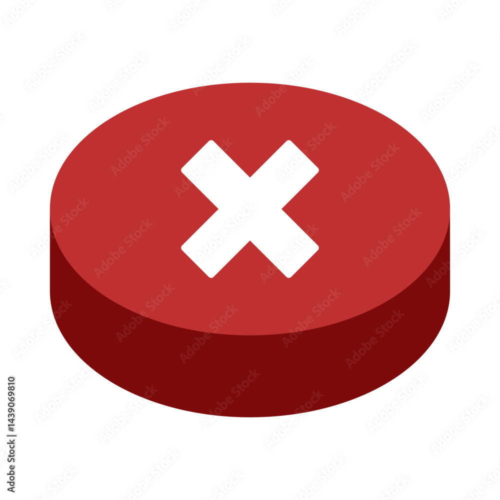 Obraz premium Wrong Aesthetic Mark