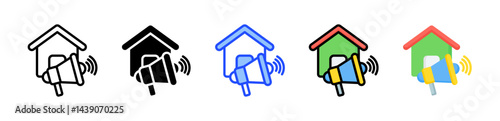 Marketing Icon Collection With Multiple Styles