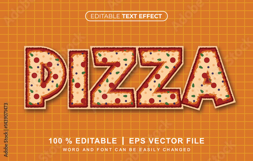 pizza text effect