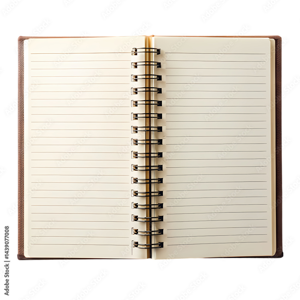 Spiral Bound Notebook Paper Texture Background Spiral Bound Notebook Paper Texture Background
