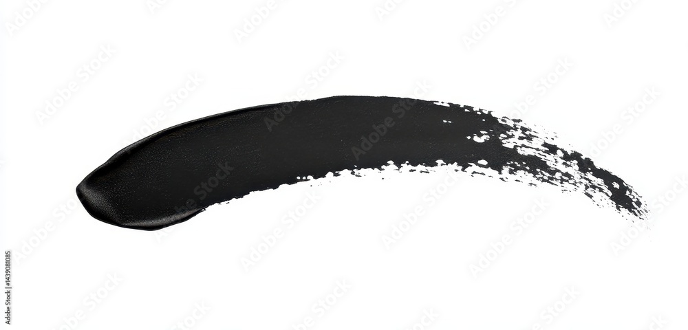 Fototapeta premium Dark Stroke of Liquid Product