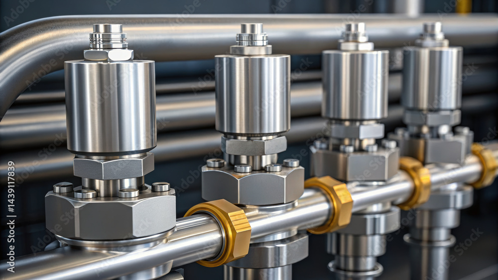 Mechanical stainless steel valves are part of advanced technology used in industry for controlling fluid flow with precision and durability Mechanical stainless steel valves are part of advanced technology used in industry for controlling fluid flow with precision and durability