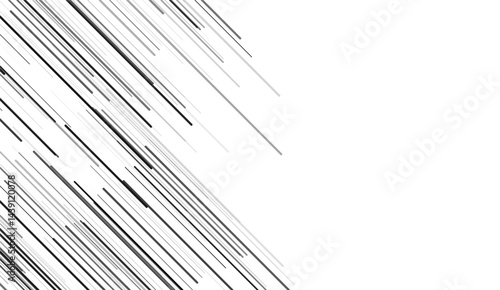 Monochrome manga super hero force movement layout. Simple geometric horizontal and vertical angle striped motion effect. Vector eps10