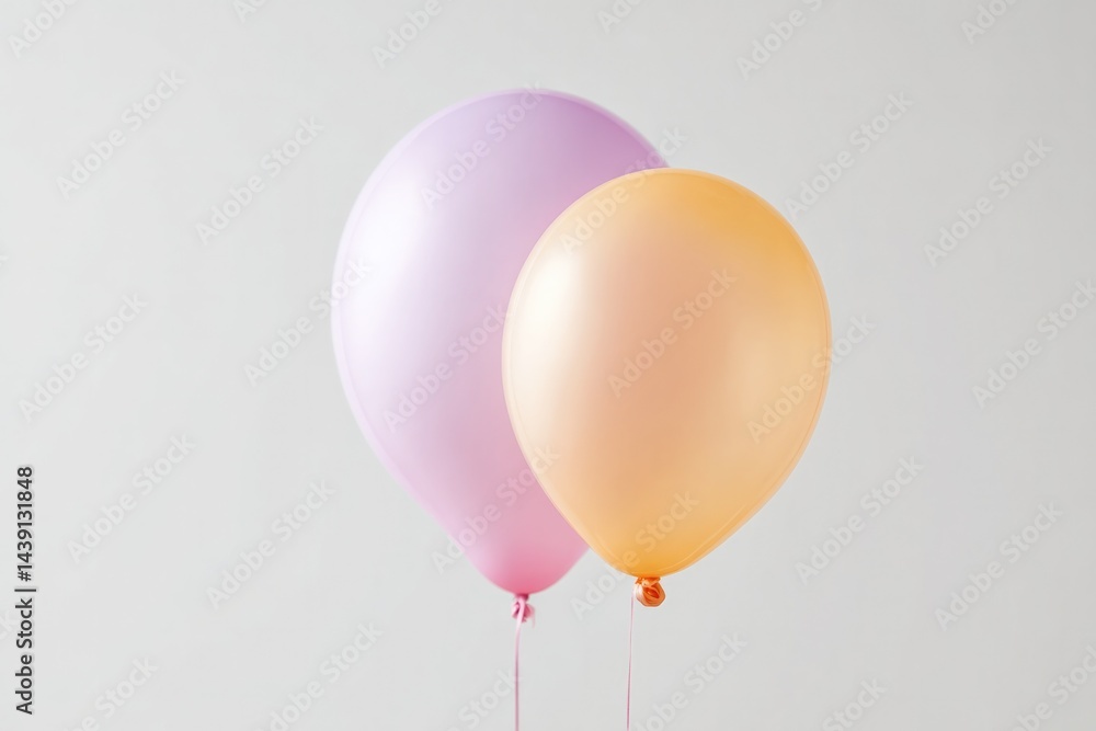 single colorful balloon floats gently against plain white backdrop creating sense of celebration single colorful balloon floats gently against plain white backdrop creating sense of celebration