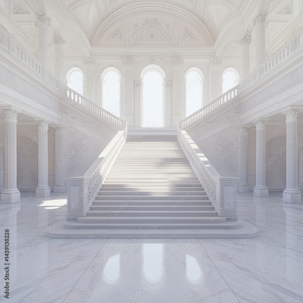 Massive Roman architecture mansion Massive Roman architecture mansion