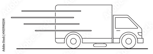 Fast shipping delivery truck icon set. Delivery Truck icon. Fast delivery icon.