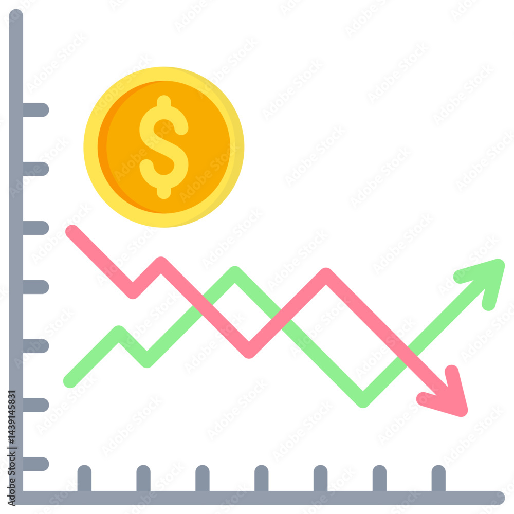 Stock Market Icon Stock Market Icon