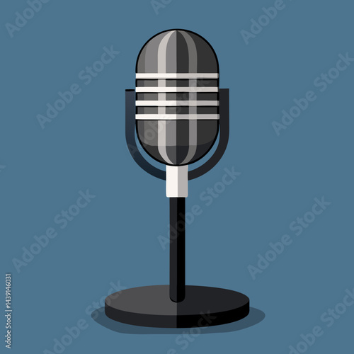 Vintage Microphone Art The History Of Sound Recording Devices