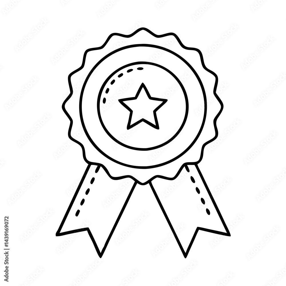 award ribbon icon, award ribbon line art - simple line art of award ribbon, perfect for award ribbon logos and icons award ribbon icon, award ribbon line art - simple line art of award ribbon, perfect for award ribbon logos and icons